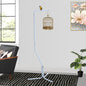 Metal Bird Cage Hanging Stand – Tripod Base for Home & Garden