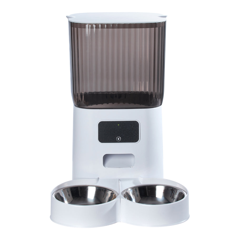 5L App-Controlled Smart Pet Feeder – Dual Power with Airtight Storage and Precision Sensors