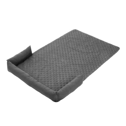 Waterproof Pet Bed Furniture Protector Mat with Pillow – Sofa Cover for Dogs & Cats