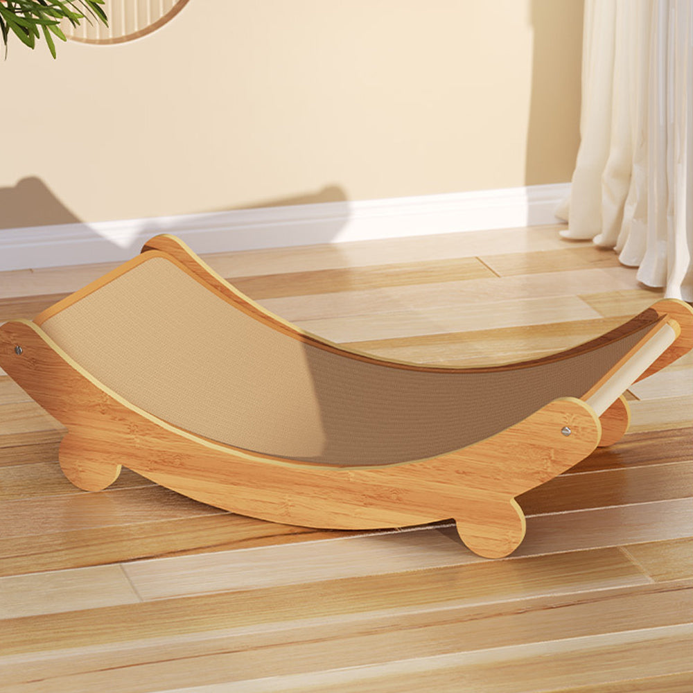 Sisal Cat Scratcher Bed – Dual-Purpose Rest & Scratch Station for Happy Cats
