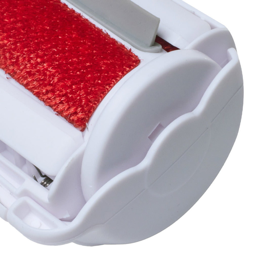Red Pet Hair Remover Roller for Cats and Dogs – Eco-Friendly, Reusable Pet Hair Cleaner