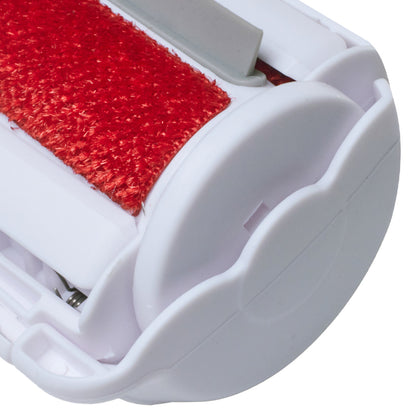 Red Pet Hair Remover Roller for Cats and Dogs – Eco-Friendly, Reusable Pet Hair Cleaner