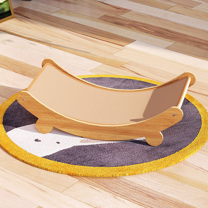 Sisal Cat Scratcher Bed – Dual-Purpose Rest & Scratch Station for Happy Cats