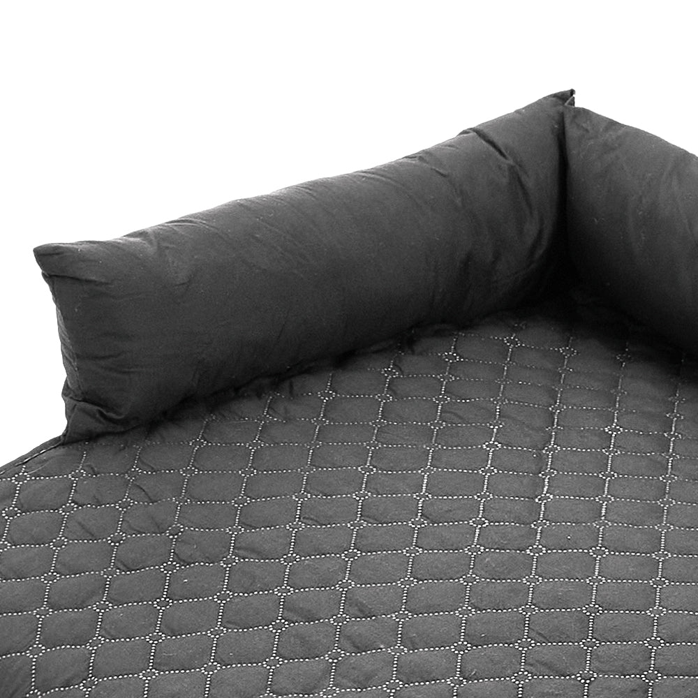 Waterproof Pet Bed Furniture Protector Mat with Pillow – Sofa Cover for Dogs & Cats