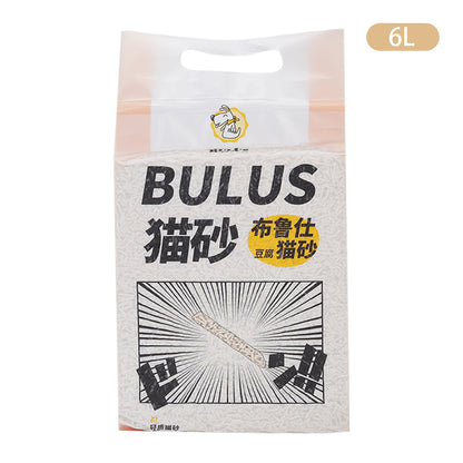 6L Natural Biodegradable Tofu Cat Litter – Effective Odour Control & Clumping, Easy Cleanup