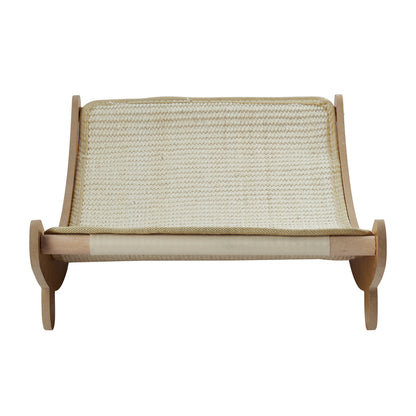 Sisal Cat Scratcher Bed – Dual-Purpose Rest & Scratch Station for Happy Cats