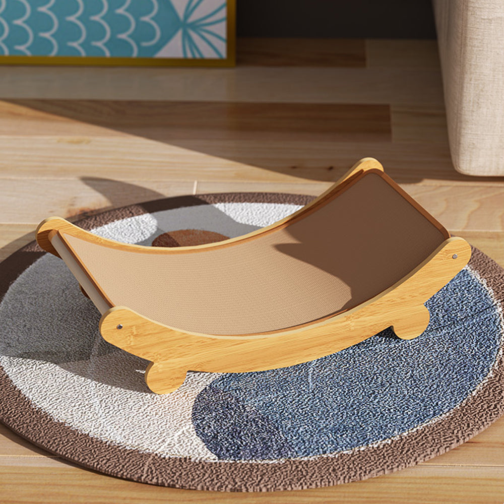 Sisal Cat Scratcher Bed – Dual-Purpose Rest & Scratch Station for Happy Cats