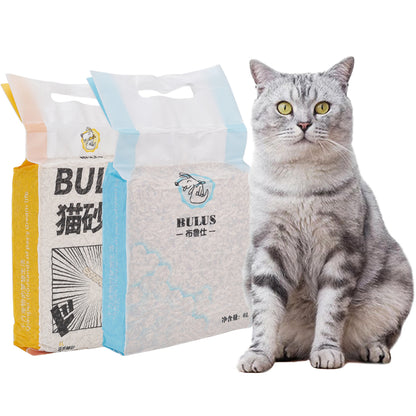 6L Natural Biodegradable Tofu Cat Litter – Effective Odour Control & Clumping, Easy Cleanup