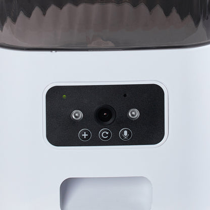 5L Smart Pet Feeder with 2MP Camera – App Control, Voice Interaction & Dual Power