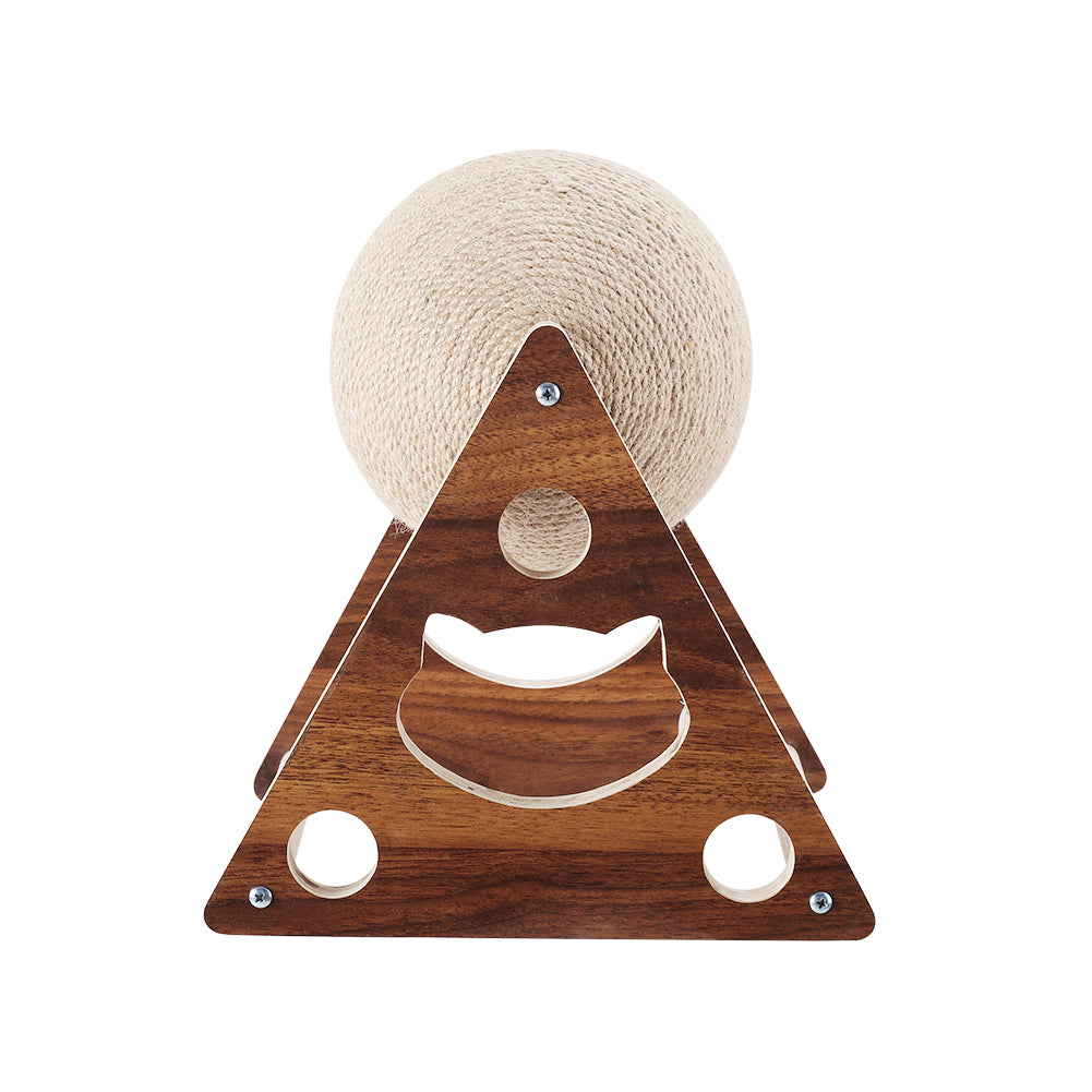 Cat Scratching Ball Natural Sisal Scratcher Pet Toy, CT0680