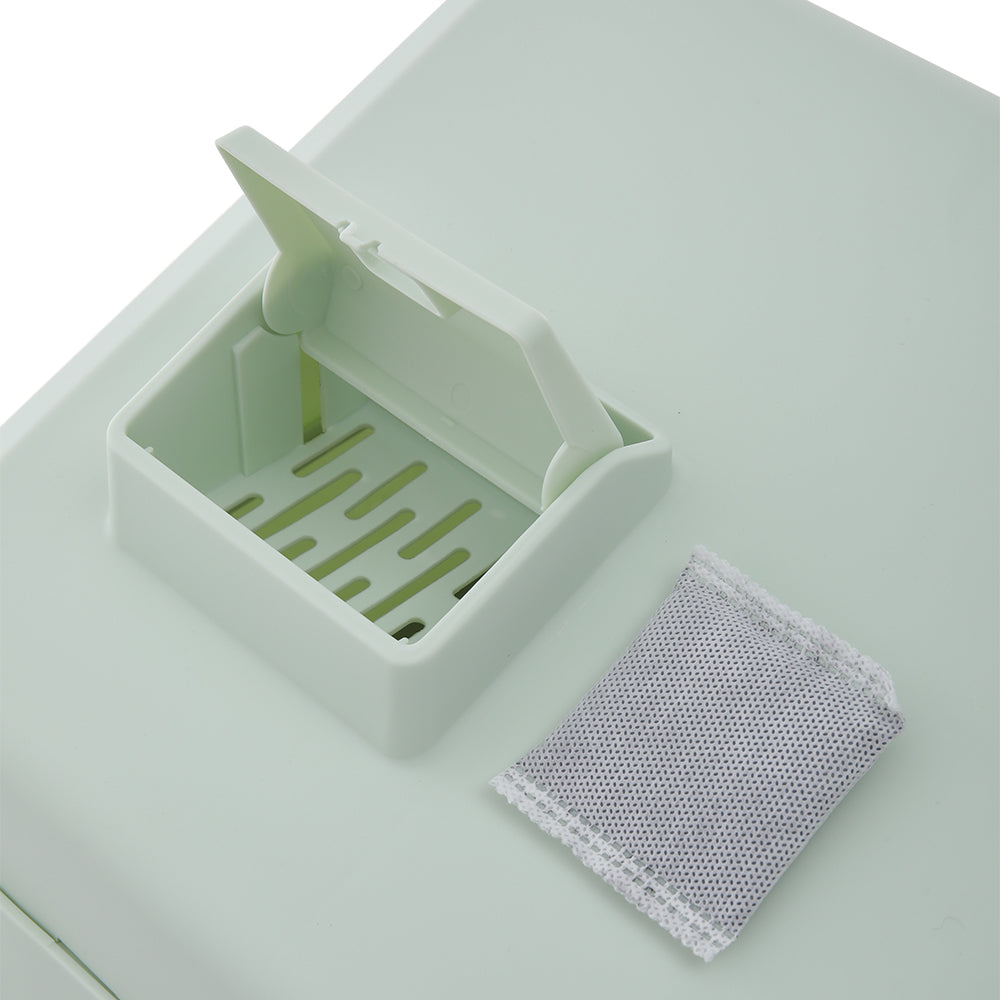 Foldable Enclosed Cat Litter Box with Air Filter – Privacy & Easy Clean Design for Cats