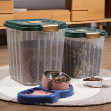 Large Capacity Dry Food Storage Container – 5kg Sealed Box with Measuring Cup