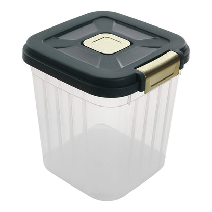 Large Capacity Dry Food Storage Container – 5kg Sealed Box with Measuring Cup
