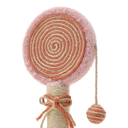 Lollipop Sisal Cat Scratching Post with Toy Ball – Durable, Fun & Comfortable