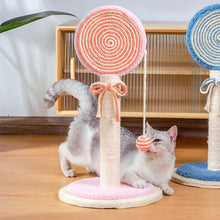 Lollipop Sisal Cat Scratching Post with Toy Ball – Durable, Fun & Comfortable