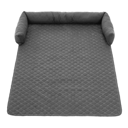 Waterproof Pet Bed Furniture Protector Mat with Pillow – Sofa Cover for Dogs & Cats