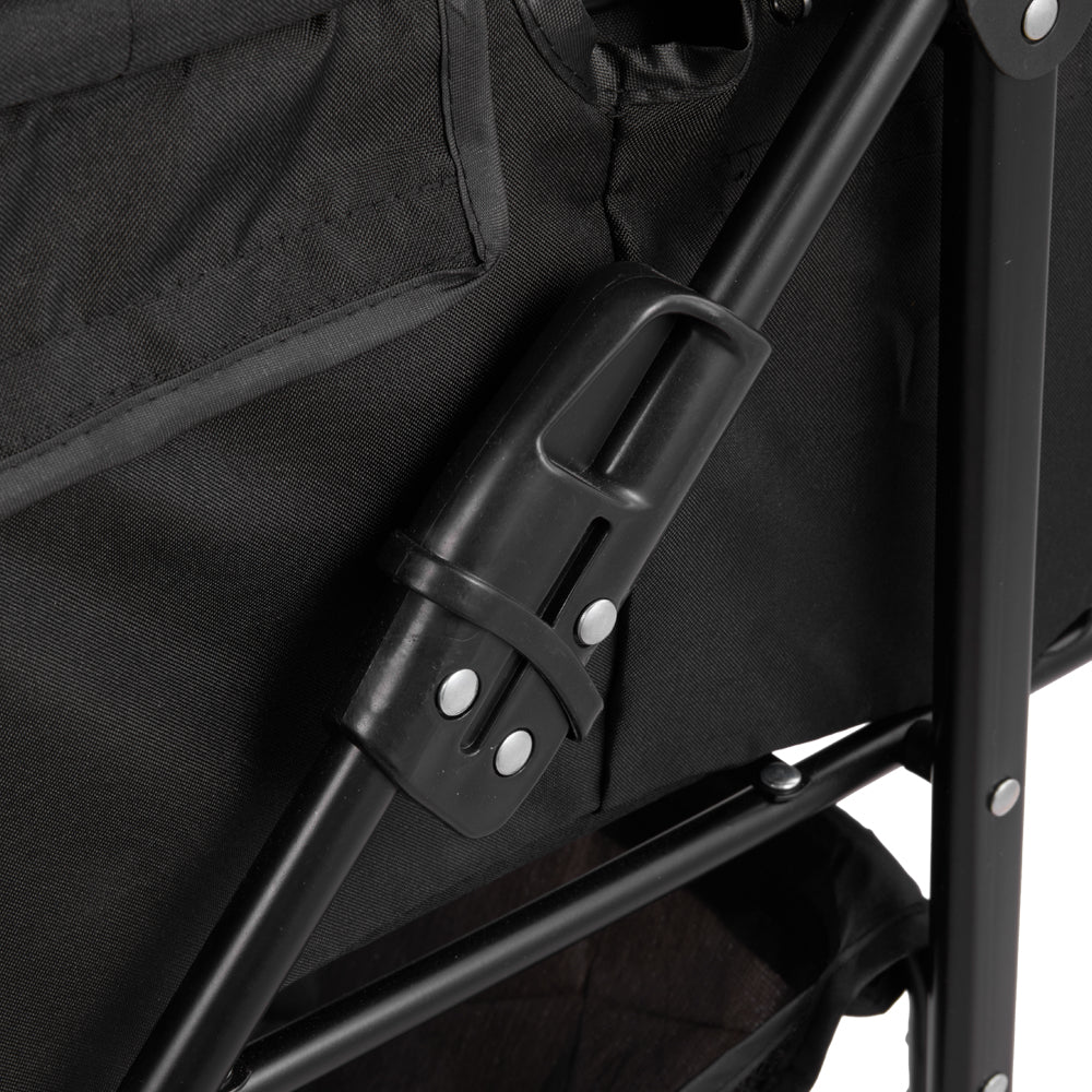 Detachable Pet Stroller with Rain Cover – Convertible Carrier for Cats and Dogs