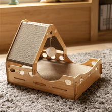 Multi-Functional Cat Scratching Board with Hanging Toy Ball – Durable, Interactive Resting House for Cats