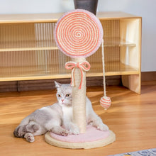 Lollipop Sisal Cat Scratching Post with Toy Ball – Durable, Fun & Comfortable