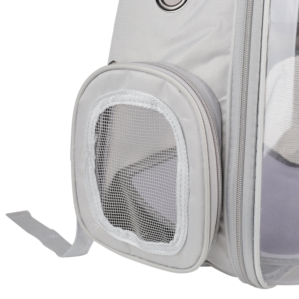 Transparent Capsule Pet Travel Backpack – Breathable Bubble Carrier for Cats and Small Pets