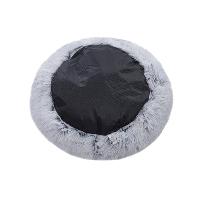 Cozy Plush Pet Bed – Soft, Semi-Enclosed Retreat for Cats & Dogs